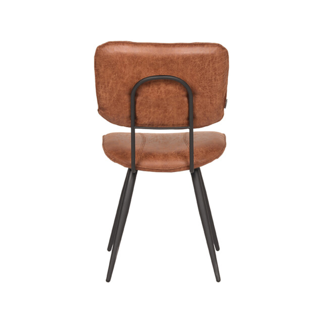 Label51 Eetkamerstoel fos cognac leder set van 2 3183241 large