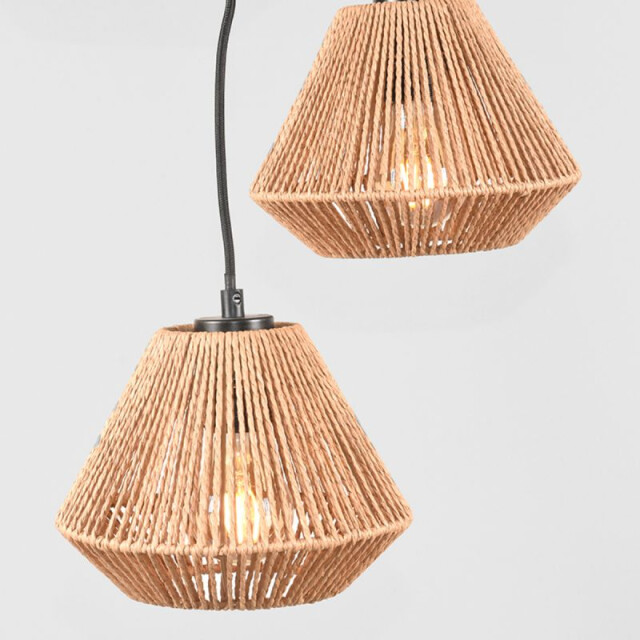 Label51 hanglamp ibiza diamond 3-lichts 30x30x150cm - 3187620 large