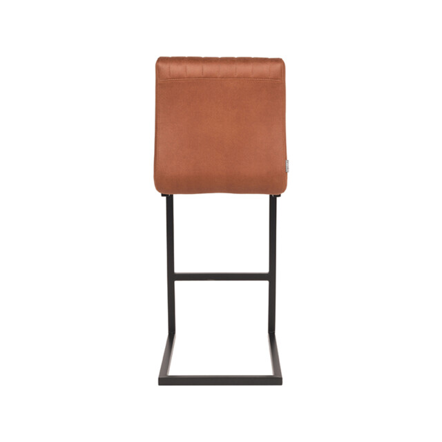 Label51 Barkruk milo cognac microfiber set van 2 3183300 large