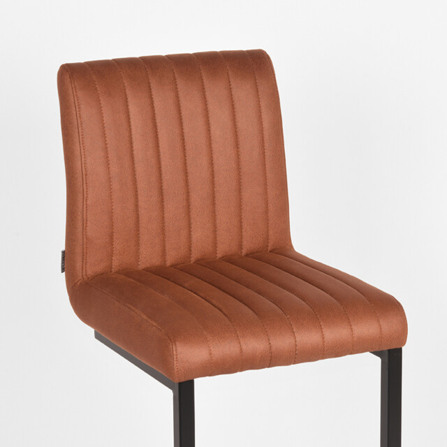 Label51 Barkruk milo cognac microfiber set van 2 3183300 large