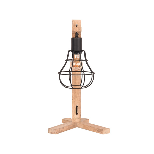 Label51 Tafellamp drop - mangohout 3183200 large