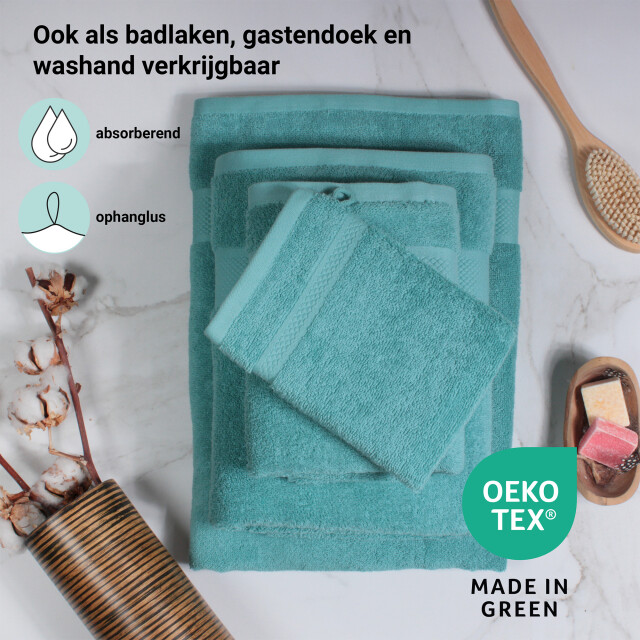DoubleDry Hotel handdoeken 50 x 100 cm – set van 6 – 100% katoen 500 g/m2 – 2825965 large