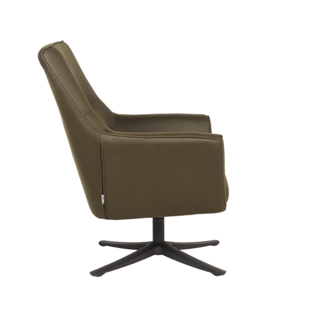 Label51 Fauteuil tod army green microfiber 3183320 large