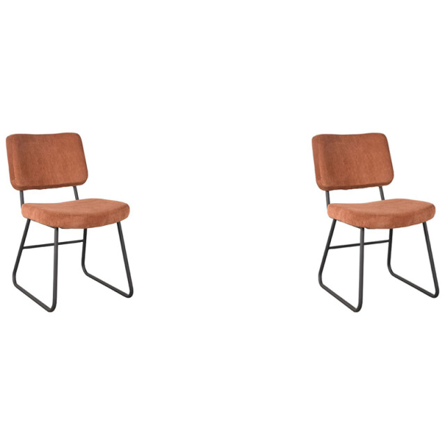 Label51 Eetkamerstoel noah rust stof set van 2 3183399 large
