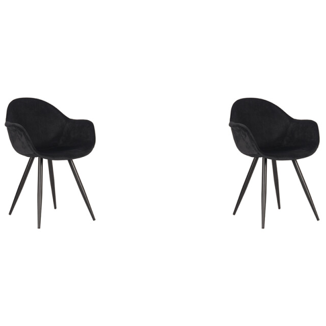 Label51 Eetkamerstoel forli - fluweel set van 2 3183239 large