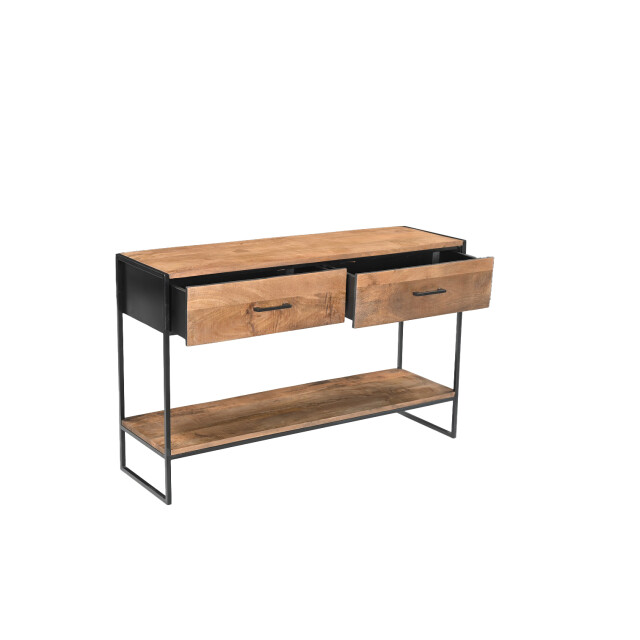 Livingfurn wandtafel elin 120cm , zwart 3186018 large