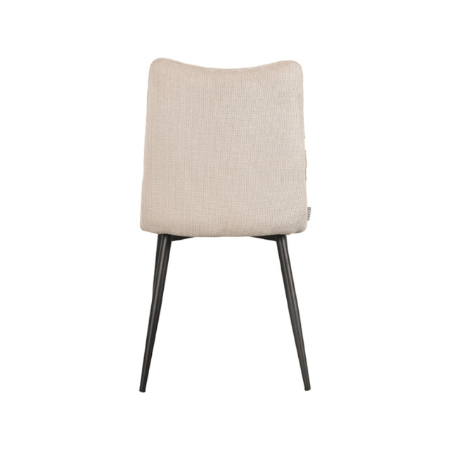 Label51 Eetkamerstoel riv 47x59x88 cm naturel stof set van 2 3183537 large