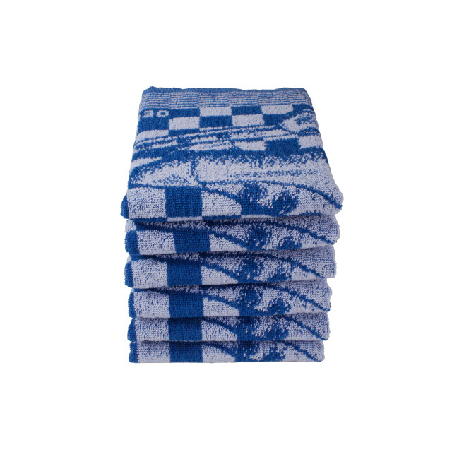 DoubleDry Luxe keukenhanddoeken set 6 stuks 50x50 cm 100% katoen hoge 2959746 large