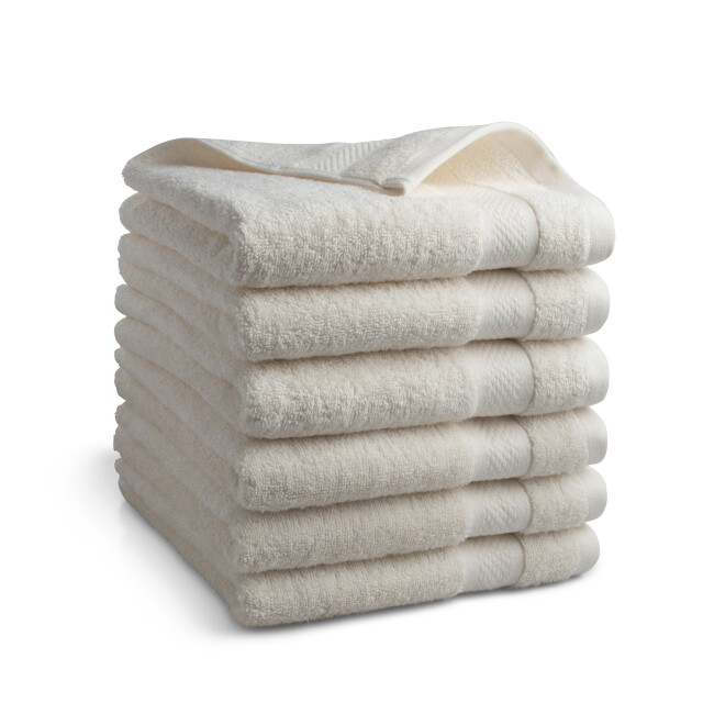 DoubleDry Hotel handdoeken 50 x 100 cm – set van 6 – 100% katoen 500 g/m2 – 2825963 large