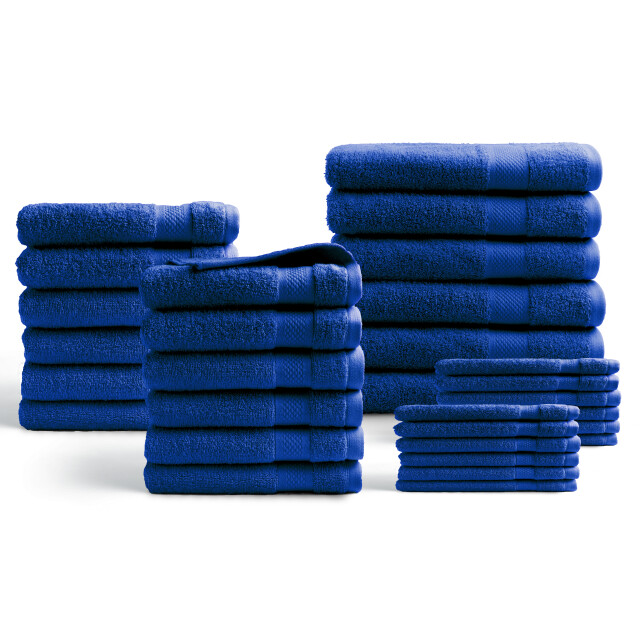 DoubleDry Hotel handdoeken 30-delig set 100% katoen 500 g/m2 zacht & 2975090 large