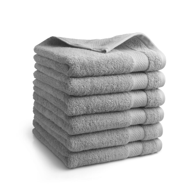 DoubleDry Hotel handdoeken 50 x 100 cm – set van 6 – 100% katoen 500 g/m2 – 2825964 large