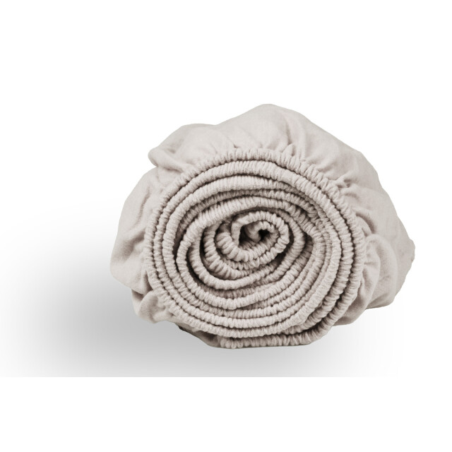 DoubleDry Hoeslaken flanel 100% zacht katoen tweepersoons 140x200 cm rondom 2827042 large