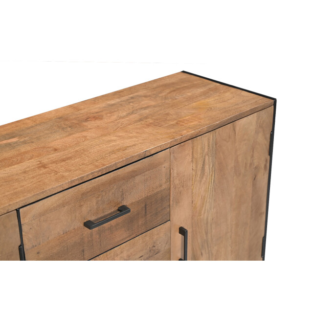 Livingfurn dressoir elin 180cm , zwart 3186016 large