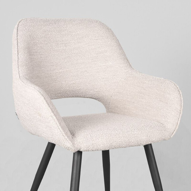 Label51 Eetkamerstoel fer naturel boucle set van 2 3183396 large