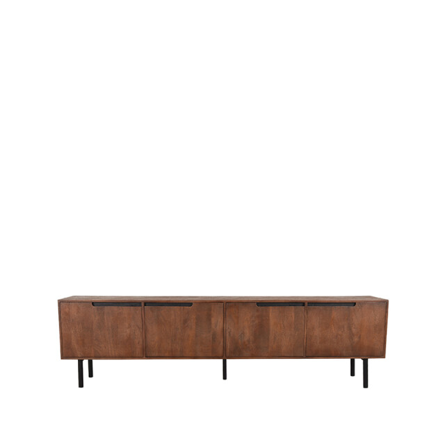 Label51 Tv-meubel rio 220x40x60 cm espresso mangohout 3183517 large