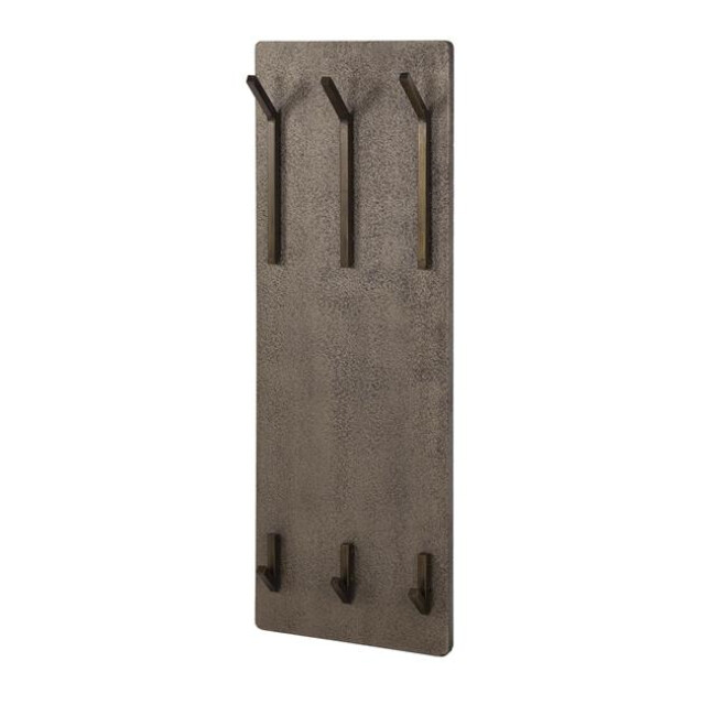 Hoyz kapstok ferro 2x3 haken hoog brons antiek 3183976 large