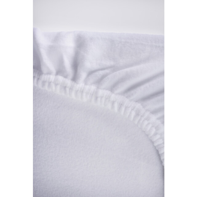DoubleDry Molton hoeslaken matrasbeschermer 140x200 cm badstof stretch - 3017081 large