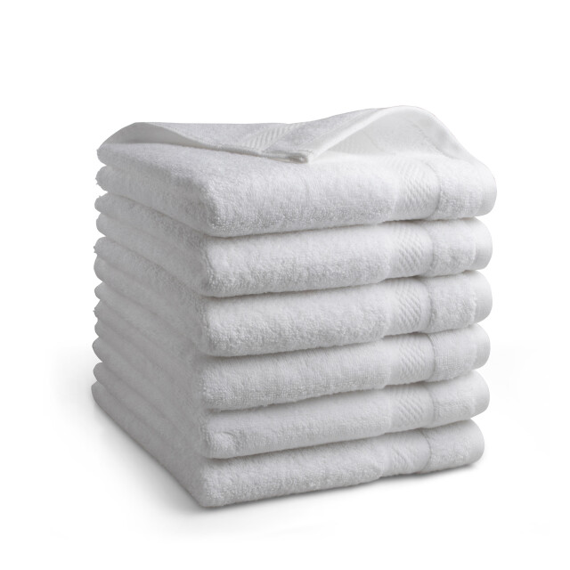 DoubleDry Hotel handdoeken 50 x 100 cm – set van 6 – 100% katoen 500 g/m2 – 2825962 large