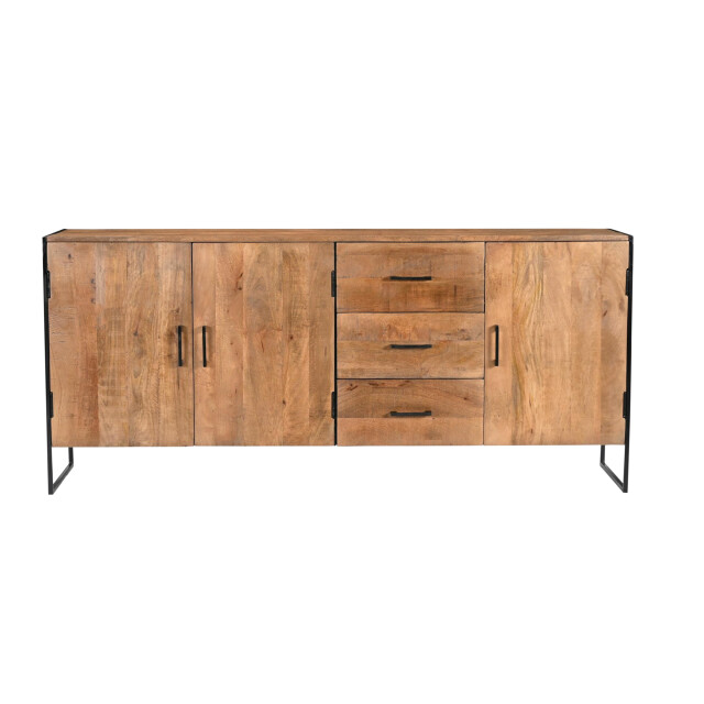 Livingfurn dressoir elin 180cm , zwart 3186016 large