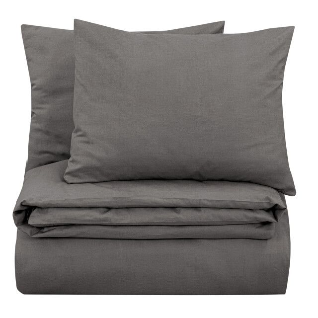 DoubleDry Dekbedovertrek 100% natuurlijk katoen lits jumeaux 240x200/220 cm + 2902338 large