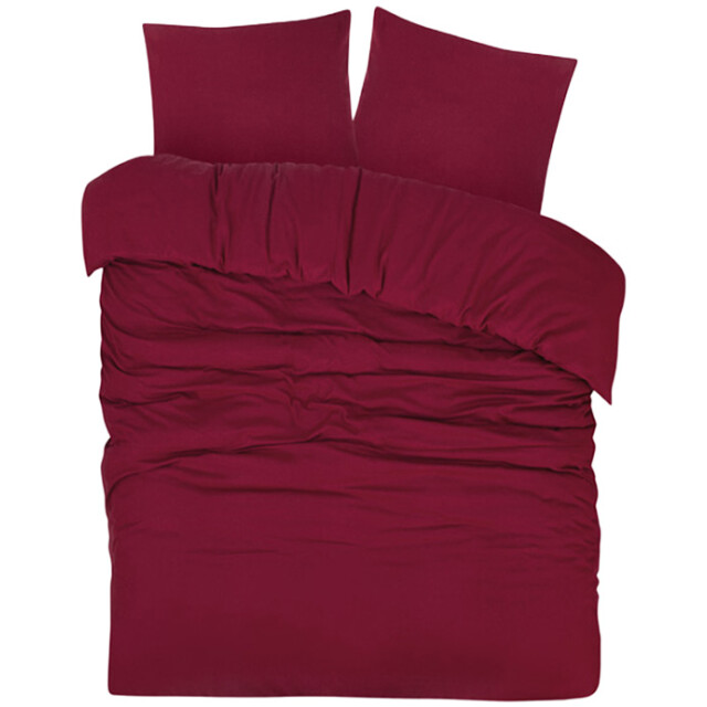 DoubleDry Dekbedovertrek flanel 100% zacht katoen lits jumeaux 240x200/220 cm 3056921 large