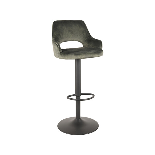 Label51 Barkruk fer hunter velours 47 x 45cm set van 2 3183675 large