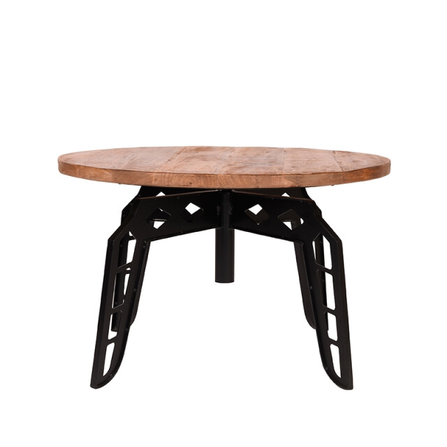 Label51 Salontafel pebble rough mangohout rond 80 cm 3183176 large