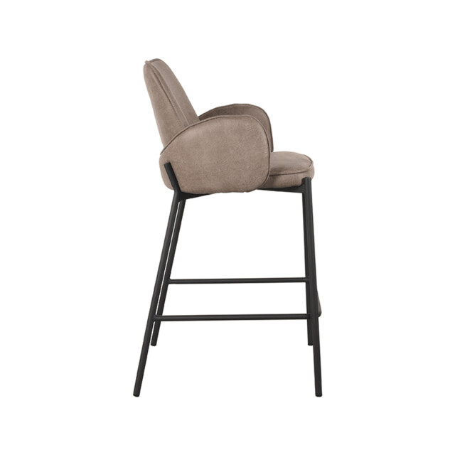 Label51 Barkruk joni - micro suede zithoogte 65 cm set van 2 3183493 large
