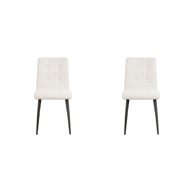 Label51 Eetkamerstoel juul 54x45x89 cm naturel stof set van 2 3183535 large
