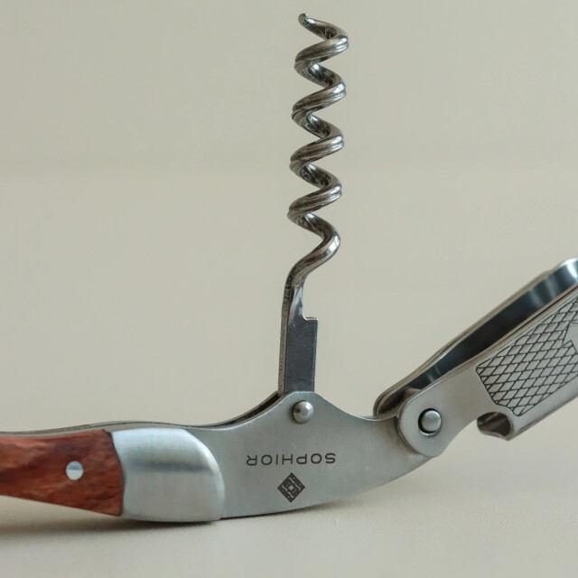 Sophior Kelnersmes rozenhout/rvs 3174255 large