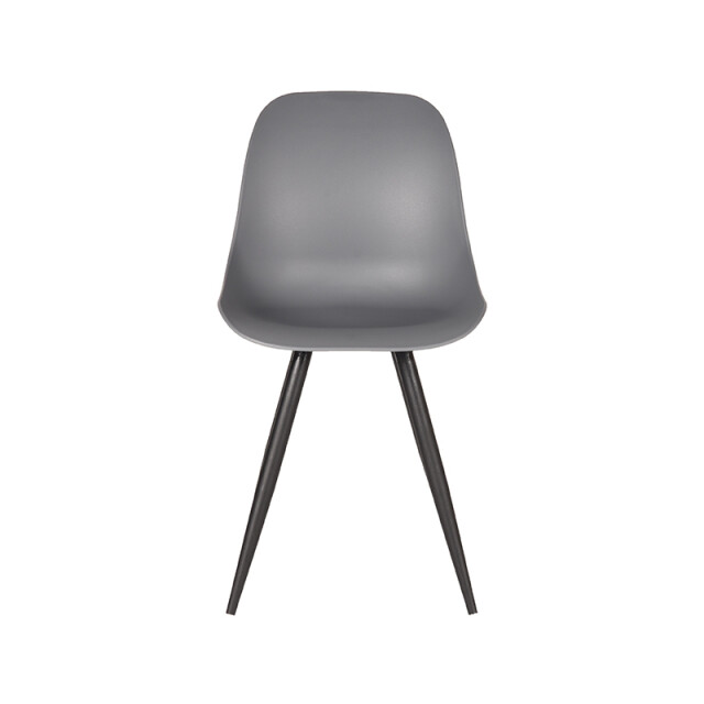 Label51 Eetkamerstoel monza antraciet kunststof set van 2 3183155 large