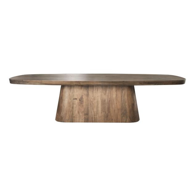 Hoyz eetkamertafel 300 arcadia oval massief acacia drift brown 3185953 large