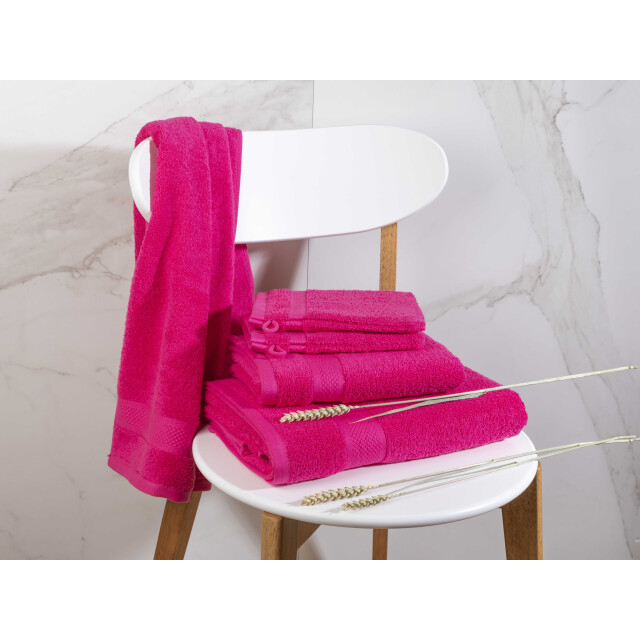 DoubleDry Handdoeken set 70 x 140 cm 6 stuks 100% zacht katoen 500 g/m2 6x 2828219 large