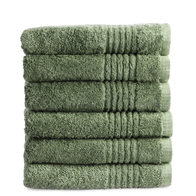 Phlox Handdoeken set 50x100 cm 6 stuks 600 g/m2 zacht katoen supreme 2925759 large