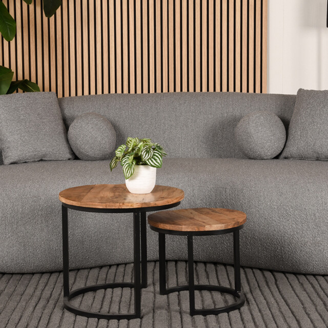 Label51 Vloerkleden luxy antraciet wol 200x300 cm 3183464 large