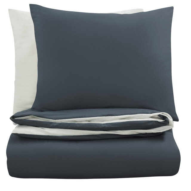 DoubleDry Dekbedovertrek 100% percal katoen lits jumeaux 240x200/220 cm + 2 2826000 large