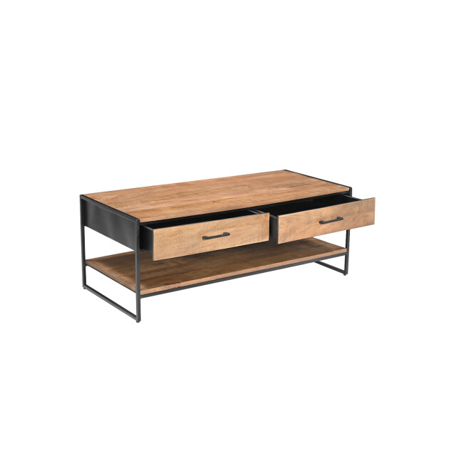 Livingfurn salontafel elin 120cm , zwart 3186013 large