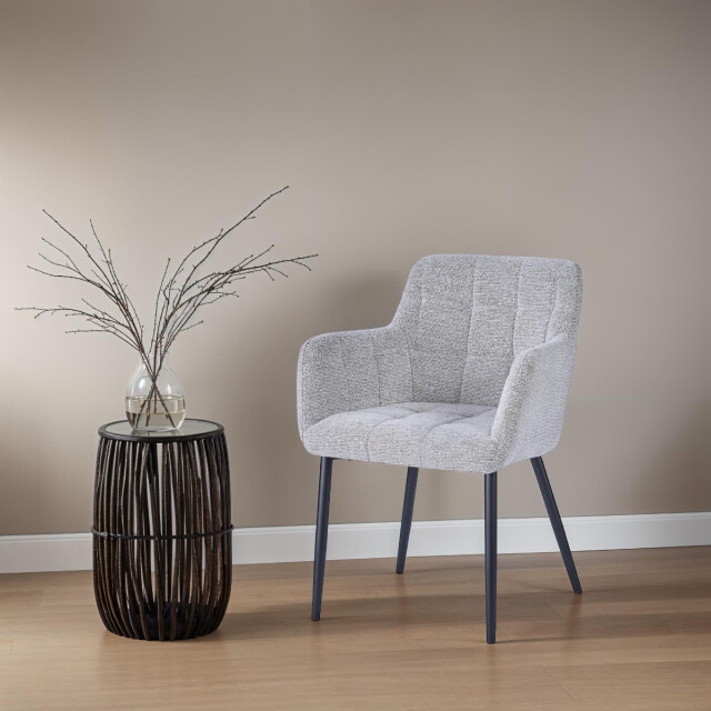 Livingfurn eetkamerstoel bronco toffee - set van 2 3186034 large