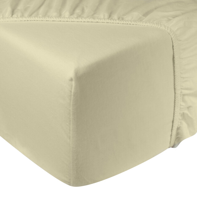 DoubleDry Hoeslaken flanel 100% zacht katoen tweepersoons 140x200 cm rondom 2827039 large