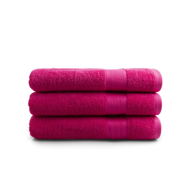 DoubleDry Hotel badhanddoeken 70 x 140 cm – set van 3 – 100% katoen 500 g/m2 – 2945317 large