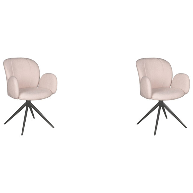 Label51 Eetkamerstoel kimball - boucle set van 2 3183354 large