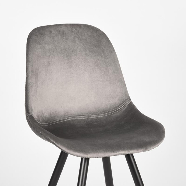 Label51 Eetkamerstoel capri - fluweel set van 2 3183214 large