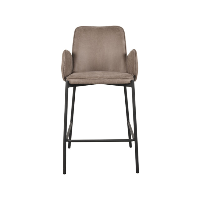 Label51 Barkruk joni - micro suede zithoogte 65 cm set van 2 3183493 large
