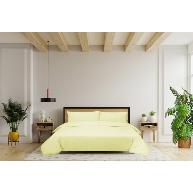 DoubleDry Dekbedovertrek 100% natuurlijk katoen lits jumeaux 240x200/220 cm + 2826096 large