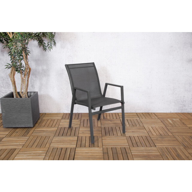 SenS-Line houston stapelstoelen set van 2 67x52x87 aluminium 3079779 large