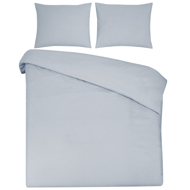 DoubleDry Dekbedovertrek 100% natuurlijk katoen lits jumeaux 240x200/220 cm + 3016638 large