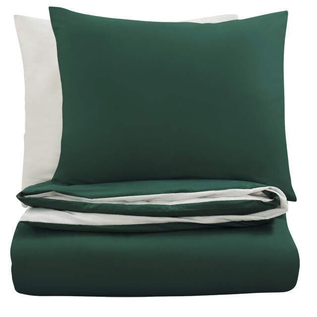 DoubleDry Dekbedovertrek 100% percal katoen lits jumeaux 240x200/220 cm + 2 2825999 large