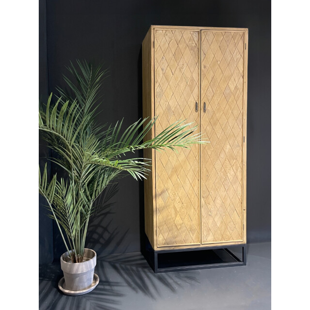 Livingfurn kabinetkast icons cabinet elm 210cm - 3186033 large