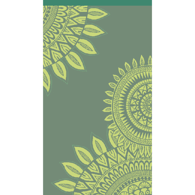 Phlox Strandlaken 100% katoen 1 zijde velour 90x160 marile green 2904475 large