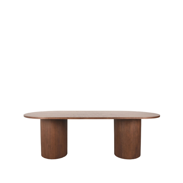 Label51 Eetkamertafel oliva walnoot eiken 240 cm 3183611 large